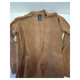 Max Mia Ribbed Cardigan Sweater
