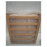 Kitsure Bamboo Wooden Shoe Rack for Closet - Stackable Shoe Organizer with Modular Structure, Space-Saving Shoe Shelf for Entryway, Living Room, Bedroom, 26.8\" x 11\" x 18.9\", Natural