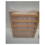 Kitsure Bamboo Wooden Shoe Rack for Closet - Stackable Shoe Organizer with Modular Structure, Space-Saving Shoe Shelf for Entryway, Living Room, Bedroom, 26.8\" x 11\" x 18.9\", Natural