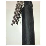 Portable Outdoor Fire Pit 22 Inch - New Upgraded Camping Fire Pit Collapsible Foldable Mesh Fire Pits Fireplace for Camping, Campfire, Patio, Backyard and Garden - Carrying Bag Included