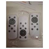 VOLISUN Picture Lights for Wall, Rechargeable Picture Light Battery Operated, 3 Color Temperatures Cordless Picture Light with Remote, 3 lights(White)