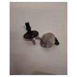 MUU Universal Toilet Seat Bolt kit,Screws,Quick Release,Easy to Install- Toilet Seat Replacement Parts Kit,Toilet Cover Maintenance Accessories,Fixing Accessories (Circle Screws)