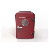 Frigidaire  6 Can/4L Mini Personal Retro Fridge Cooler  EFMIS229  Red