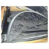 YADAQE Baby Bassinet, Baby Basinet Bedside Sleeper, Easy to Fold Portable Crib Side Bassinet 2025new Style Girl/boy bassinets (Dark Gray)