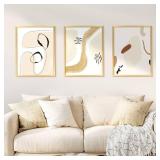 upsimples 18x24 Picture Frame Set of 5, Display Pictures 16x20 with Mat or 18 x 24 Without, Wall Gallery Poster Frames, Gold