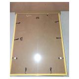 upsimples 18x24 Picture Frame Set of 5, Display Pictures 16x20 with Mat or 18 x 24 Without, Wall Gallery Poster Frames, Gold