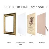 TKYGU 8x10 Picture Frame,Ornate Finish Photo Frame Farmhouse Rustic Vintage Distressed Bronze Photo Frame for Wall or Tabletop Display Family Friends Wedding Gift