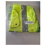 JKSafety 9 Pockets Class 2 High Visibility Zipper Front Safety Vest With Reflective Strips, Yellow Meets ANSI/ISEA Standards (Medium, Yellow)