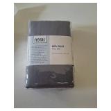 Nestl Grey Full Bed Skirt - Full Size Bed Skirt 14 Inch Drop - Brushed Microfiber Bed Skirts - Hotel Quality Pleated Bed Skirt - Shrinkage & Fade Resistant