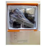 oneisall Dog Clipper Low Noise, Dog Grooming Kit with Rechargeable, Pet Shaver Cordless Electric Quiet Hair Clipper Set for Dogs Cats Petsï¼Goldï¼