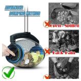 Zozen Nut Gatherer, Acorn Picker Upper, Pecan Picker Upper - Side Opening Dump, Apply to Acorns, Pecans, Buckeyes, Hickory Nuts, Nerf Balls, Golf Balls, Objects Size 3/8