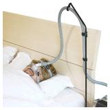 LONYEON CPAP Hose Holder - CPAP Hose Hanger for Bed Avoid Tangling and Prevent Blockage,Keeps The Air Hose Up and Away from Your Face and Arms to Make You Sleep Better,Black