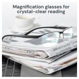 Gaoye 6 pack 2.25 Executive Style Reading Glasses Men - Durable Readers with Blue Light Filtering- Comfortable Fit with TR90 Frames
