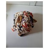 TOPHMDECOR Ottoman Cover Rectangle Printed,Stretch Slipcover for Rectangular Footstool,Soft Fabric with Non-Slip Elastic Bottom,Decorative Furniture Protector for Living Room,Large,Flower B