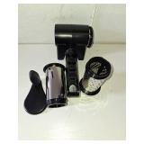 LHS Cheese Grater Hand Crank Set of 3, Rotary Cheese Grater Parmesan Cheese Shredder Handheld for Grating and Shredding Hard Cheese, Chocolate, ï¼3 in 1,Black)