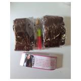 Boho Crochet Braids Pure Protein Fiber Close to Human Hair 18 Inch Goddess Box Braids with Soft Curls Bohemian Braids Crochet Hair for Black Women (18Inch #30)