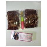 Boho Crochet Braids Pure Protein Fiber Close to Human Hair 18 Inch Goddess Box Braids with Soft Curls Bohemian Braids Crochet Hair for Black Women (18Inch #30)