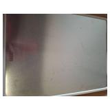 Stainless Steel Cutting Board Double Sided Steel Food Grade PP, Large Chopping Board for Meat and Kitchen, Non-Slip 16 x 11