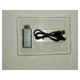 THANDBLE HDMI to USB C Adapter 4K60Hz, Unidirectional HDMI Male to USB C Female for Portable Monitor, AR Glasses XREAL One/Air 2 Pro/VITURE Pro/Rokid, PS4/5, Xbox, Switch, ROG Ally, Steam Deck-1Pack