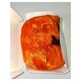 morvally Short Wavy Curly Bob Wig with Bangs Natural Heat Resistant Synthetic Hair Cosplay Costume Party Wigs (Orange)