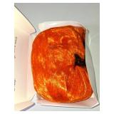 morvally Short Wavy Curly Bob Wig with Bangs Natural Heat Resistant Synthetic Hair Cosplay Costume Party Wigs (Orange)