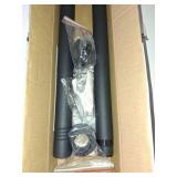 Closet Rod, 30 to 49 inch Adjustable Closet Rods for Hanging Clothes,Closet Rod Extender Closet Organizer,Heavy Duty Closet Bar for Wardrobes and Laundry,Drilling Installation