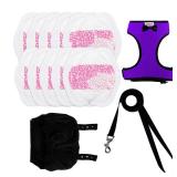 Yesito Adjustable Chicken Harness Diaper (5.4ft Leash) - Breathable & Washable Secure Training for Hens, Ducks & Chicks | Outdoor Walking & Discipline Solution