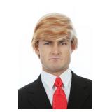 ALLAURA Iconic Blonde Comb-Over Wig - Funny Costume Hairpiece for Adults - Realistic Halloween & Party Wig for Men & Women - Ideal for Costumes, Cosplay, Events, and Skits