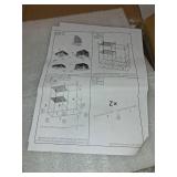 LUMAMU Kitchen Cart with Storage Shelf - Kitchen Organizer and Storage Cart, 3-Tier Microwave Cart with Storage Drawers, Wooden Top Metal Wire Utility Cart with Lockable Wheels for Kitchen