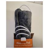 Heating Pad for Back Pain, Electric Heat Pad with 9 Heat Levels & 4 Auto-Off Timers, Portable Heating Pad for Period Cramps, Shoulder, Neck, Machine Washable, Gifts for Women and Men, Grey, 24