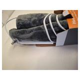 Heating Pad for Back Pain, Electric Heat Pad with 9 Heat Levels & 4 Auto-Off Timers, Portable Heating Pad for Period Cramps, Shoulder, Neck, Machine Washable, Gifts for Women and Men, Grey, 24