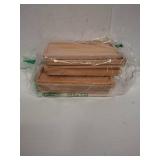 10PCS Mini Bamboo Display Trays - 7"x3.4" Small Decorative Bamboo Trays for Vanity, Plants, Candles, Keys, Soap, Jewelry, Tealight - Not for Serving Heavy Food