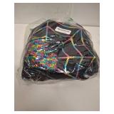 PinkSheep Witch Costume for Girls with Hat, Glittery Kids Witch Dress with Built-in Petticoat,School Dance Party Role Play