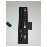 Feraco Copper Bracelet for Men-Magnetic Bracelets 99.99% Pure Copper Jewelry Gift with Adjustable Sizing Tool, Magnetic Field Therapy Jewelry with Eagle Pattern