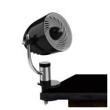 Vornado Pivot Clip Personal Air Circulator Fan with Multi-Surface Clip, Quiet Portable Fan for Office or Bedroom, 3 Speeds, Black