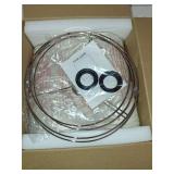 Seealle Farmhouse Table Lamps Set of 2 - Rustic Bedroom Lamps for Living Room, 22\" Boho Bedside Lamp for Night Stands End Table Office Desk Lamp Nightstand Clearance Decorating with Linen Shades