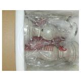 Seealle Farmhouse Table Lamps Set of 2 - Rustic Bedroom Lamps for Living Room, 22\" Boho Bedside Lamp for Night Stands End Table Office Desk Lamp Nightstand Clearance Decorating with Linen Shades