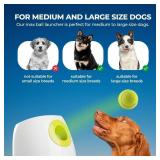 $129 ALL FOR PAWS Automatic Ball Launcher for Dogs, 6 Balls, 2.5 in