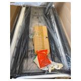 $100 Rolling Clothes Rack with Shelves, 620 lb Capacity, 2-Rod, Black