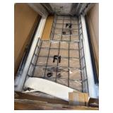 $100 Rolling Clothes Rack with Shelves, 620 lb Capacity, 2-Rod, Black