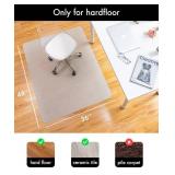 $46 Office Chair Mat for Hardwood Floor 36x48, Non-Slip PVC Protector
