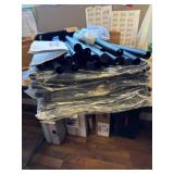 5-Tier Shelf Organizer, Heavy-Duty Shelving, Black 33x12.6x72