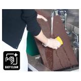 CURTA Cutting Board, 20x14x0.5 in, Brown Color-Coded, Anti-Slip