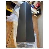 $175 3 Pcs Matte Black Pedestal Stands for Display (Hexagonal Metal)