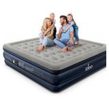$110 iDOO King Size Air Mattress with Built-in Pump 18" Raised 750lbs