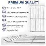 $60 DG75-01001C 304 Stainless Range/Oven Rack for Samsung, 24.7x16.5