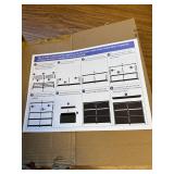 Dresser with 6 Fabric Drawers, Metal Frame Cube Storage Cabinet