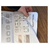 $78 6-Frame Premade Accent Wall Molding Kit, Pre-Cut Chair Rail Trim