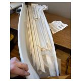 $78 6-Frame Premade Accent Wall Molding Kit, Pre-Cut Chair Rail Trim