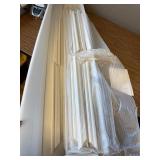 $78 6-Frame Premade Accent Wall Molding Kit, Pre-Cut Chair Rail Trim